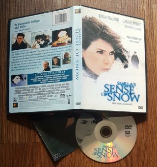 /146\ Smillas Sense Of Snow Dvd From Fox Rare Oop (julia Ormond,  Gabriel Byrne)