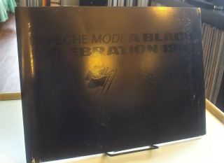 Depeche Mode 1986 Black Celebration Rare Tour Program With Outer Sleeve