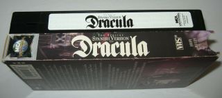 DRACULA The Special Spanish Version (Rare VHS) English Subtitles (1992) Horror 3