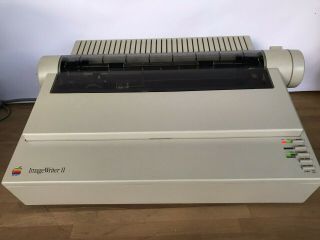 Vintage Apple Image Writer II Printer A9M0320 RARE Assembled in USA 2