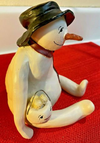 Big Joe EFY Mittens & Mufflers by Bonnie Lynn Snowman Figurine Series 1 RARE 3