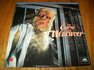 The Curse Of The Werewolf Laserdisc Ld Very Rare W/trailer