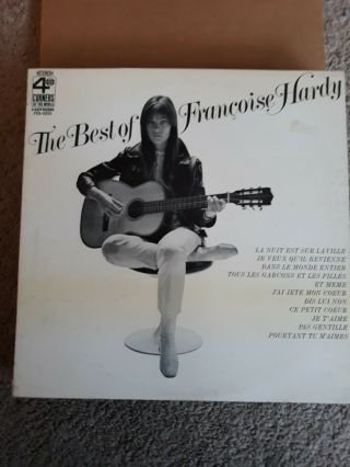 Francoise Hardy - The Best Of 4 Corners Lp Rare - 1968 On Ex