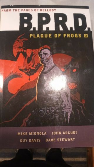 B.  P.  R.  D.  Plague Of Frogs Omnibus Volume 3 Hc Rare Oop Hellboy Dark Horse Mignola