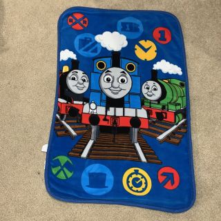 Rare Thomas The Train With Thomas,  Percy Blanket - 42” X 27”