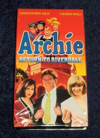 Archie: Return To Riverdale Vhs Tape Horizons Home Video 1990 Rare Htf