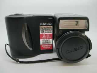 Casio Qv - 2800ux 2.  11mp Sd Support Digital Camera Video Camcorder Extremely Rare