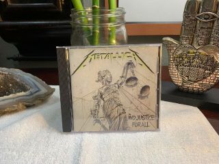 Metallica : And Justice For All Heavy Metal Disc Cd 1988 Rare