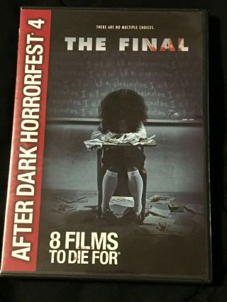 The Final Dvd 2010 Horror Rare Oop 8 Films To Die For After Dark Horrorfest
