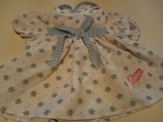 Vintage Baby Doll Dress For 10 To 11 " Doll 1970,  S
