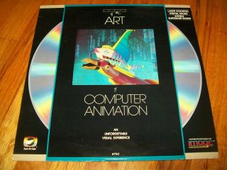 State Of The Art Of Computer Animation Laserdisc Ld Rare