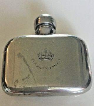 Pewter Kensington Place Flask W/ Lid Small
