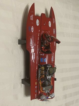 1/18 Bad Ass Diecast Top Fuel Hydro Boat Speed Sports,  Very Rare 0599.