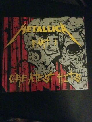 Metallica Greatest Hits Part 1 Rare Import 2 Cd Set Folding Case Euc