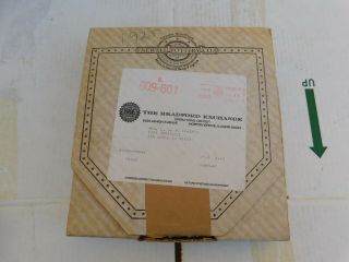 Antique Bing & Grondahl B&g Denmark Christmas Plate 1925 W/original Box