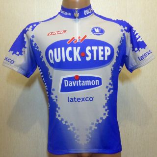 Rare Vintage Vermarc Quick Step Bike Bicycle Cycling Jersey Shirt Maglia Size Xl