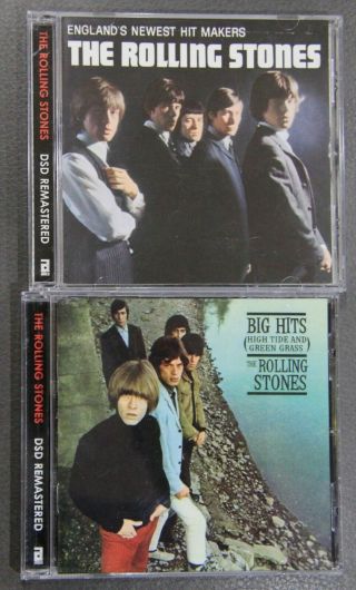 The Rolling Stones - Big Hits,  Self - Titled - 2 Dsd Cd 