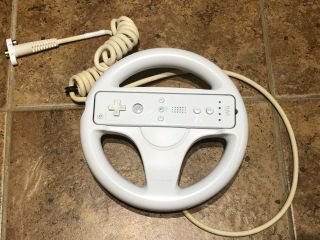 Nintendo Wii Retail Kiosk Demo Corded Wheel Controller Rare Replacement Parts