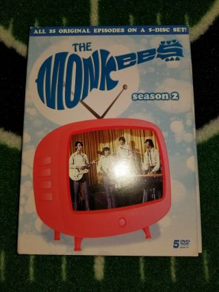 The Monkees Season Two 2 Dvd Rare Classic Tv