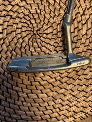 Extremely Rare Vintage Ping Anser 2 Putter Lh Left Hand