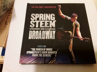 Springsteen On Broadway 2019 Fyc Dvd Unplayed Rare Htf