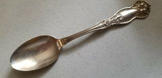 Antique Vintage Collectible Spoon 6 " Wm Rogers &son Silver Plate - Aa