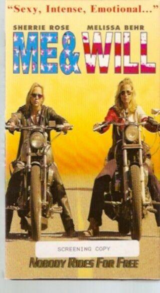 Me & Will (rare Screener Vhs 1999) Sherrie Rose,  Melissa Behr,  Traci Lords