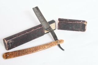 Antique Wade & Butcher Our Very Best Sheffield Straight Edge Razor