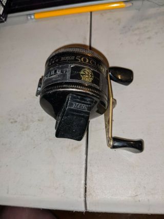 Vintage Zebco 50 Classic 50th Anniversary Casting Reel Made In Usa 2