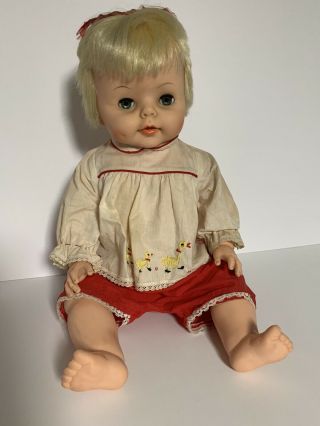 Vintage 1965 Deluxe Reading " Baby Boo " Doll - Clothes