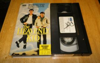 The Heavenly Kid (vhs,  1985) Lewis Smith,  Jason Gedrick - Rare Comedy
