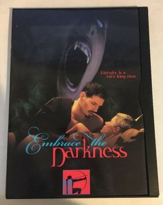 Embrace The Darkness (1999 Dvd) Very Rare Erotic Vampire Movie Disc Oop