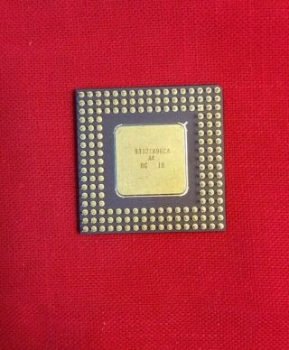 Intel 486DX2 66 MHz A80486DX2 - 66 SX645 Socket 3 Rare Collectible Processor CPU 2