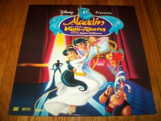 Aladdin And The King Of Thieves Laserdisc Ld Walt Disney Rare