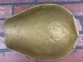 Vintage Antique Brass Scale Tray/basket/pan Country Store