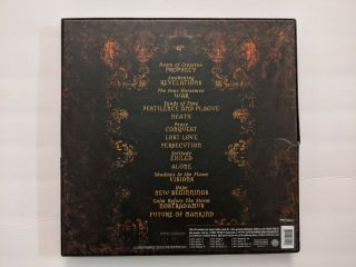 RARE JUDAS PRIEST Nostradamus 3 LP 2 CD Poster Box Set Complete OOP 2
