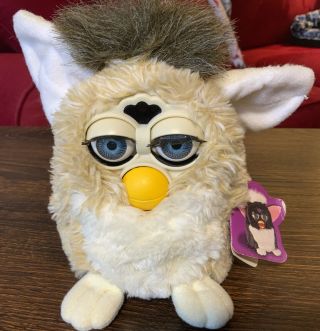 Rare 1998 Furby With Tags Model 70 - 800 Tiger Electronics