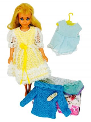 Vintage ©1978 Mattel Sun Lovin’ Malibu Skipper Barbie™ Doll 1069 &