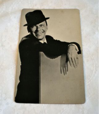 Rare Vintage Circa 1967 Frank Sinatra Poster Card By Personality Posters Inc.