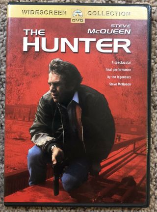 The Hunter (dvd,  2001,  Widescreen) Steve Mcqueen - Very Rare Oop
