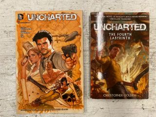Uncharted Dc Comics 2012,  Tpb Extremely Rare Oop With Fourth Labyrinth.