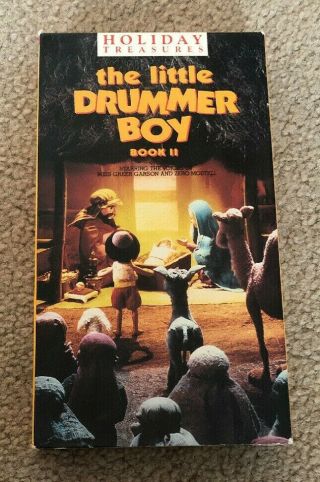 The Little Drummer Boy: Book 2 (vhs,  1990) Rare