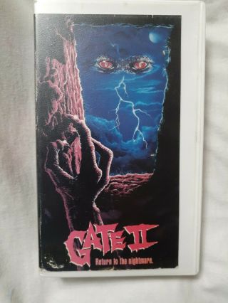 The Gate 2 Ii - Return To The Nightmare (vhs 1992) Horror - Rare (oop) Clamshell