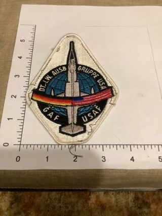Rare Vintage U.  S.  A.  F.  And Gaf Star Fighter Joint Training Squadron Patch A