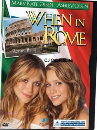 When In Rome Dvd 2002 Rare Mary - Kate Ashley Olsen Olsen Twins