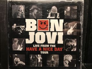 Bon Jovi Live In Boston 2006 Have A Day Tour Cd Oop Rare Looks Unplayed Ex