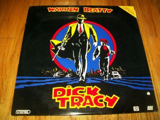 Dick Tracy 2 - Laserdisc Ld Very Rare Cav Standard Play