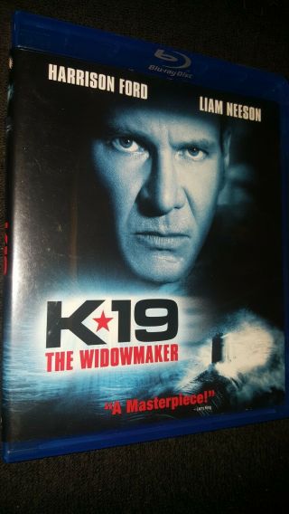K 19: The Widowmaker - Harrison Ford Liam Neeson Rare Oop Thriller Blu - Ray