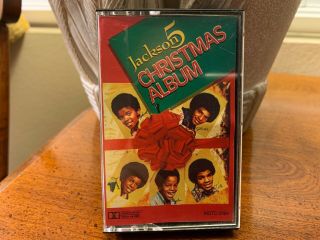 Vintage Jackson 5 Christmas Album Audio Cassette Tape Rare Great