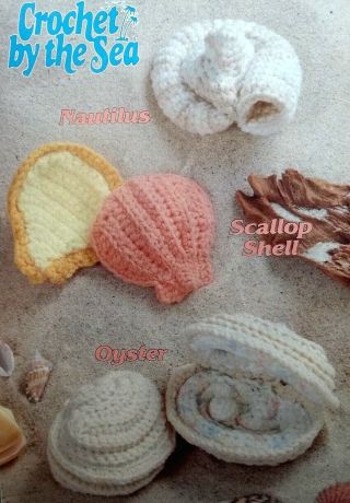 Crochet By The Sea Series Of Patterns Vintage Annie 
